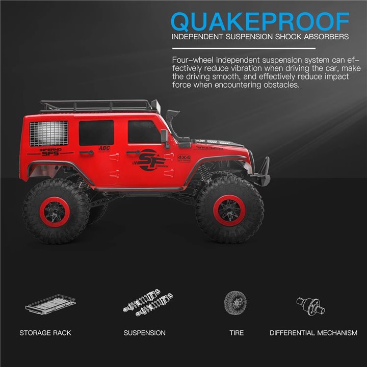 CRAWLER JEEP WRANGLER 1/10 RTR  