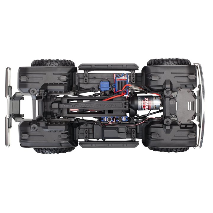 CRAWLER FORD BRONCO TRX-4 TRAXXAS SUNSET-ROJO