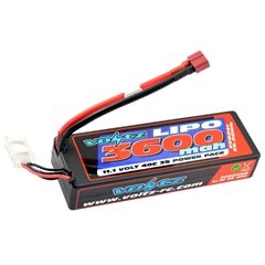 BATERIA LIPO 11,1V 3600MAH 40C HARDCASE (TAMAÑO 2S)