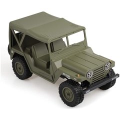 JEEP MILITAR 1/14 RC CON CAPOTA