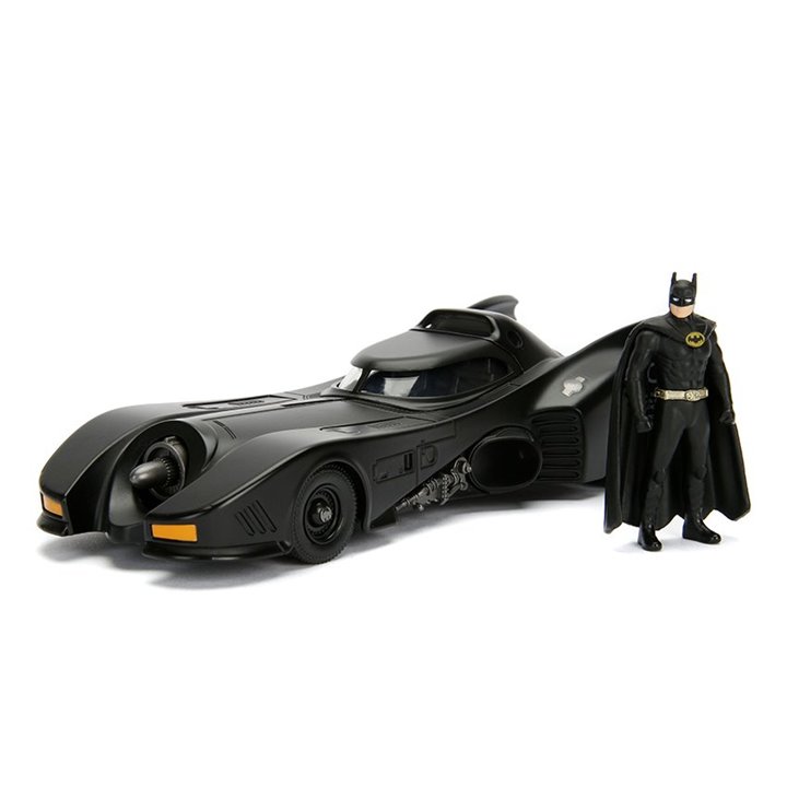 BATMOVIL 1989 CON FIGURA BATMAN 1:24