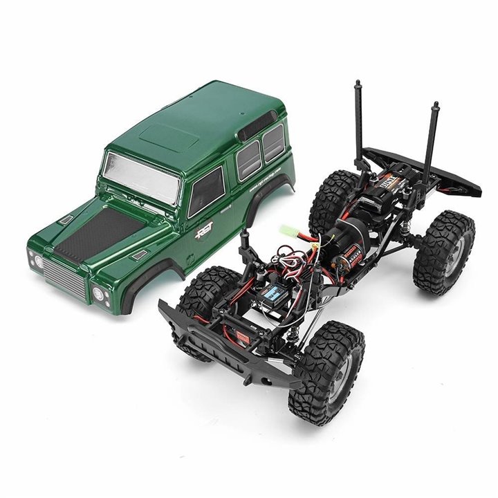 CRAWLER ROCK CRUISER RC4 V2 1/10 RTR VERDE