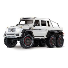 CRAWLER MERCEDES G 63 AMG TRX6 TRAXXAS BLANCO / GRIS / NEGRO