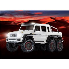 CRAWLER MERCEDES G 63 AMG TRX6 TRAXXAS BLANCO / GRIS / NEGRO