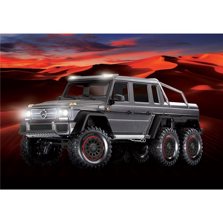 CRAWLER MERCEDES G 63 AMG TRX6 TRAXXAS BLANCO / GRIS / NEGRO