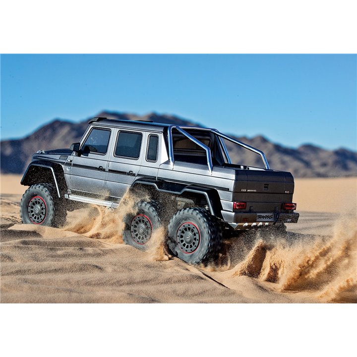 CRAWLER MERCEDES G 63 AMG TRX6 TRAXXAS BLANCO / GRIS / NEGRO