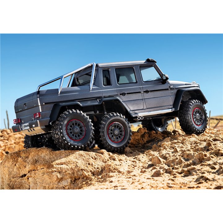 CRAWLER MERCEDES G 63 AMG TRX6 TRAXXAS BLANCO / GRIS / NEGRO