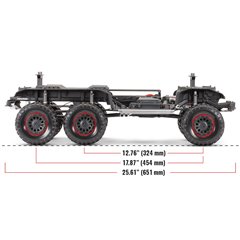 CRAWLER MERCEDES G 63 AMG TRX6 TRAXXAS BLANCO / GRIS / NEGRO