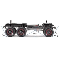 CRAWLER MERCEDES G 63 AMG TRX6 TRAXXAS BLANCO / GRIS / NEGRO