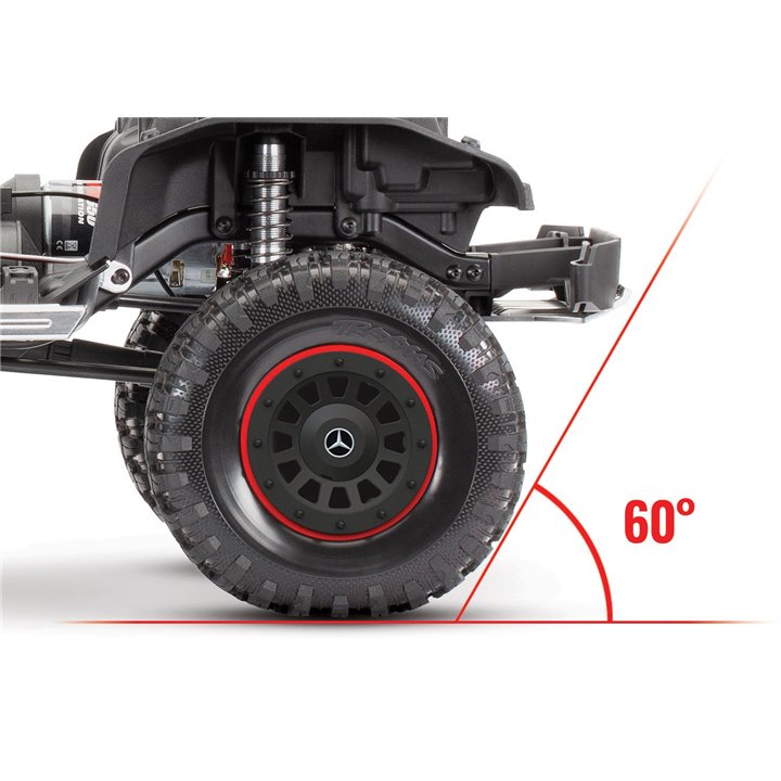 CRAWLER MERCEDES G 63 AMG TRX6 TRAXXAS BLANCO / GRIS / NEGRO