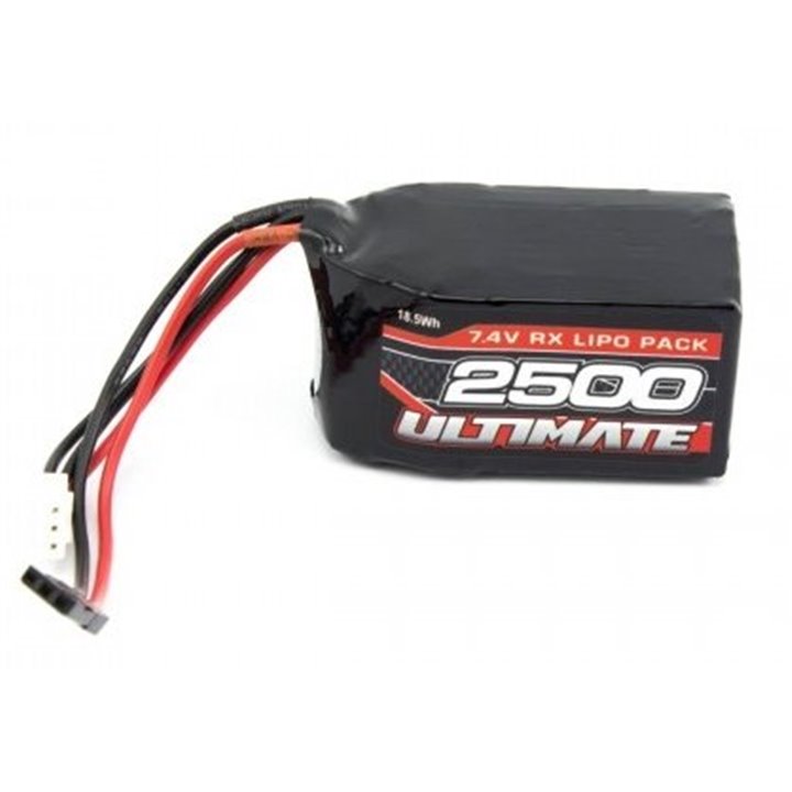 BATERIA LIPO RECEPTOR CUADRADA 7,4V 25000MAH (JR)