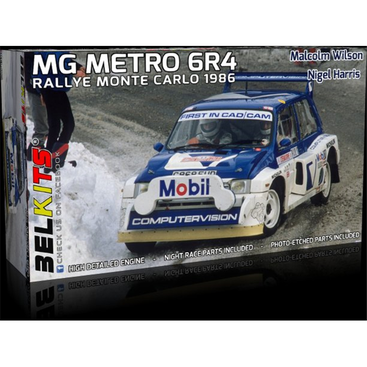 MG METRO 6R4 RALLY MONTECARLO 1986  (MALCOLM / NIGEL)