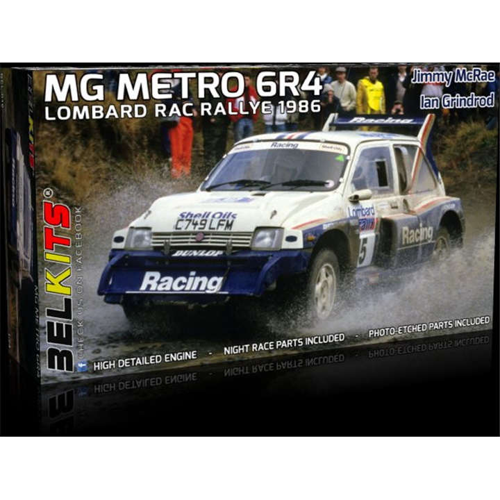MG METRO 6R4 LOMBARD RAC RALLY 1986 (JIMMY / IAN)