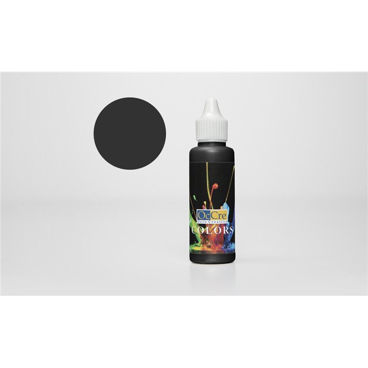 Pintura Acrílica color negro 30 ml - OCCRE