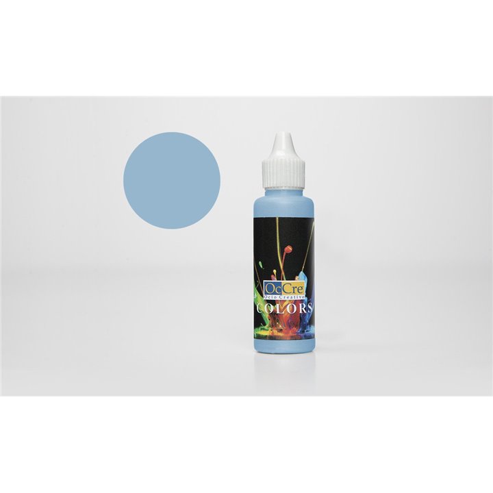 Pintura Acrílica color azul claro 30 ml - OCCRE