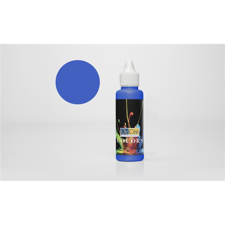 Pintura Acrílica color azul oscuro 30 ml - OCCRE