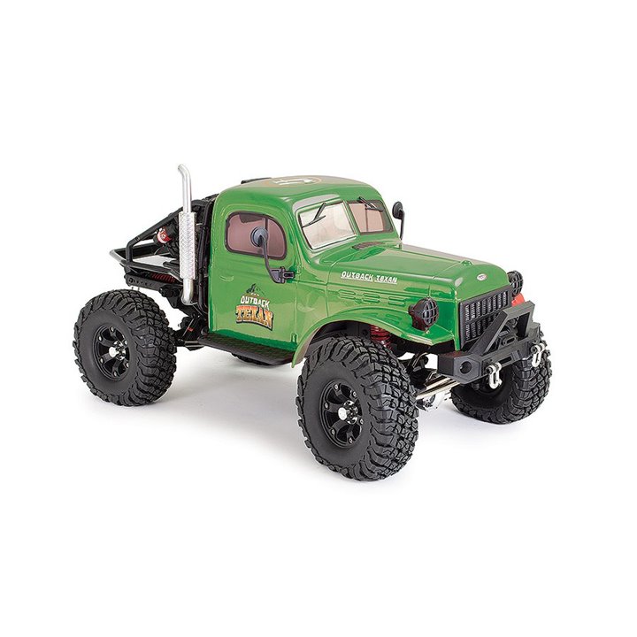 OUTBACK TEXAN 4X4 RTR 1:10 CRAWLER ROJO / VERDE / GRIS