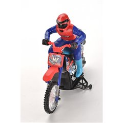 MOTO RC CON HUMO, LUZ Y SONIDO 1/10