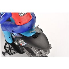 MOTO RC CON HUMO, LUZ Y SONIDO 1/10