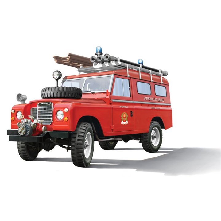 CAR 1/24 LAND ROVER FIRE TRUCK