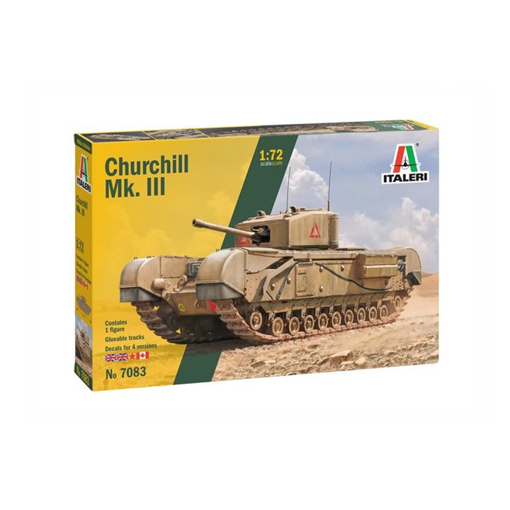 MILITARY VEHICLE 1/72 Churchill Mk. III