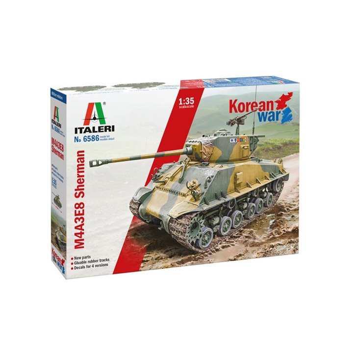 MILITARY VEHICLE 1/35 Sherman M4A3E8 - Korean War