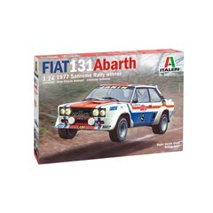 CAR 1/24 FIAT 131 ABARTH 1977 SANREMO RALLY WINNER