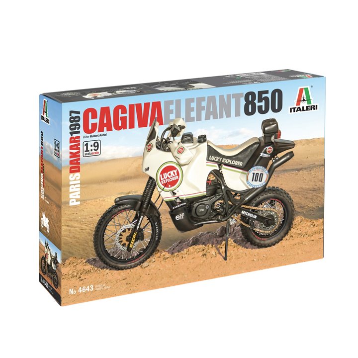 MOTORCYCLE 1/9 CAGIVA ELEPHANT 850 WINNER