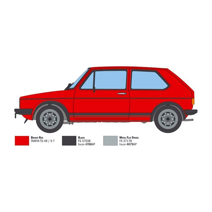 CAR 1/24 VW GOLF GTI FIRST SERIES 1976/78