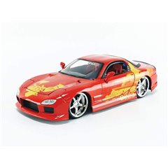 ORANGE JLS MAZDA RX-7 1/32 FAST & FURIOUS 