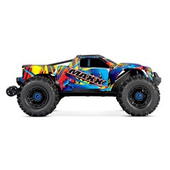 TRX89086-4RN - COCHE WIDE MAXX 1/10 4WD 4S BRUSHLESS MONSTER TRUCK RNR (ROCK N' ROLL)