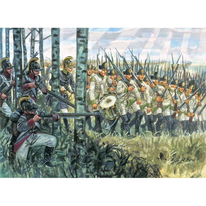 SOLDIERS 1/72 AUSTRIAN INFANTRY1798 - 1805