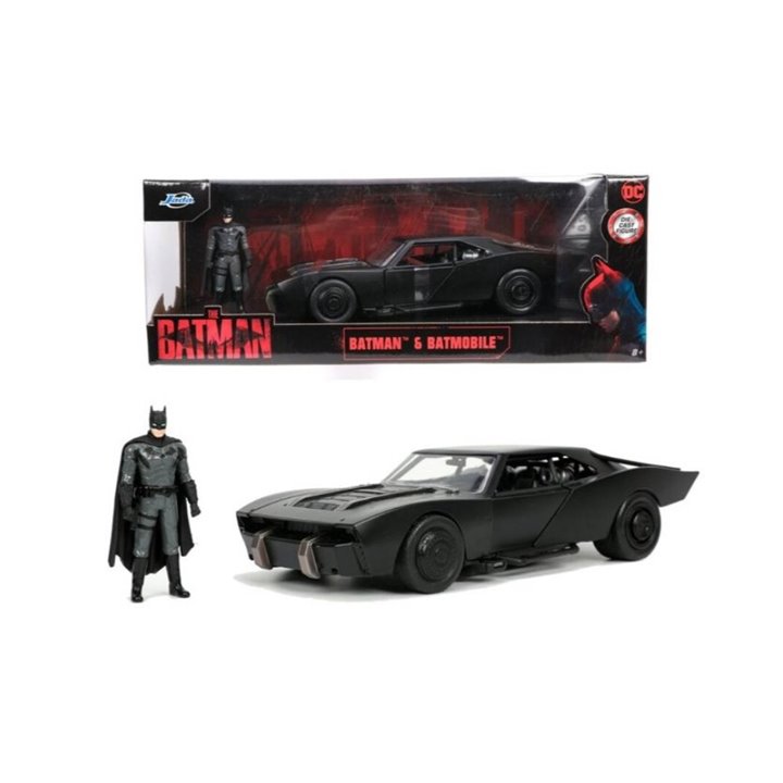 BATMOVIL METAL 1:24 "The Batman" con figura