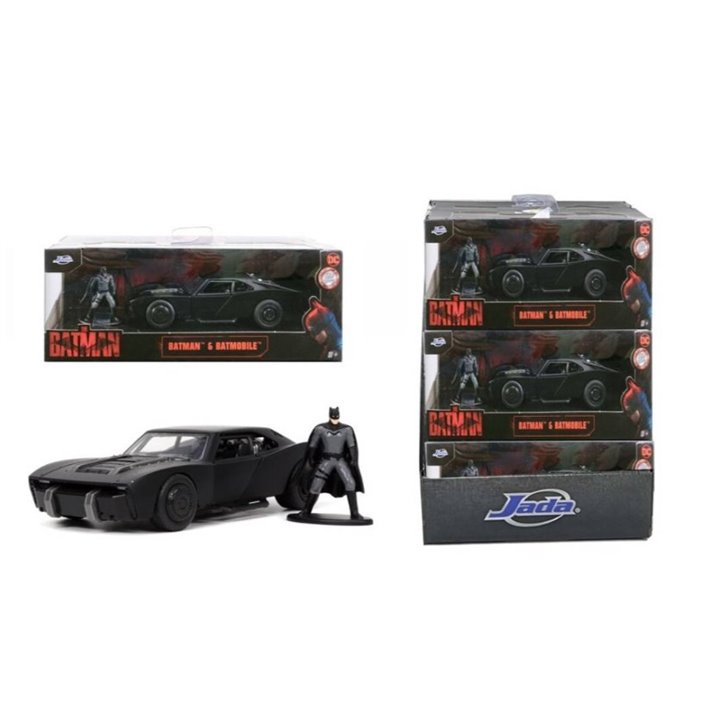 BATMOVIL METAL "The Batman" 1:32 con figura