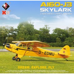 AVIÓN A160 PIPER CUB J3 SKYLARK 5CH RTF WLTOYS