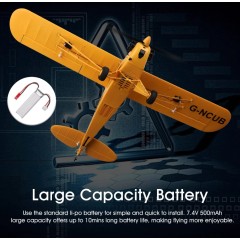 AVIÓN A160 PIPER CUB J3 SKYLARK 5CH RTF WLTOYS