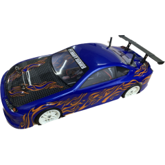 RH1025-155B - COCHE TOURING 1/10 BRUSHED X-RANGER BANZAI AZUL