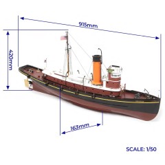 Barco remolcador Hércules - OcCre
