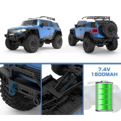 CRAWLER TOYOTA FJ CRUSER SUV 1/10 RTR AZUL