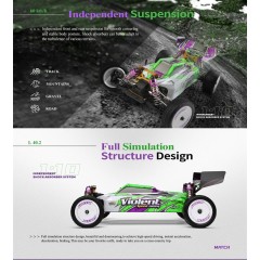 BUGGY EXPLORER VIOLENT BRUSHLESS 1/10 RTR WLTOYS