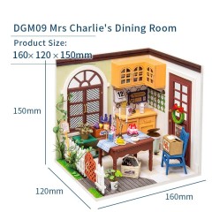DIY Mrs Charlie's Dining Room