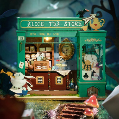 DIY Alice's Tea store