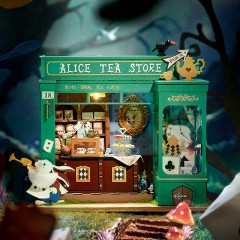 DIY Alice's Tea store