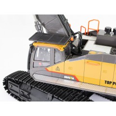 Excavadora 1/14 modelo Volvo semi metalica 22ch