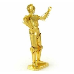 Maqueta Star Wars de metal Gold 3D C-3PO