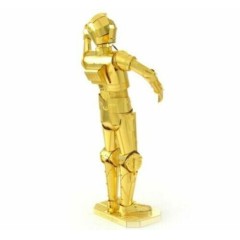 Maqueta Star Wars de metal Gold 3D C-3PO