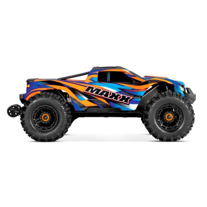 TRX89086-4OR - COCHE WIDE MAXX 1/10 4WD 4S BRUSHLESS MONSTER TRUCK NARANJA