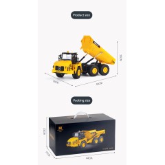 Camión articulado con volquete 1/16 11ch RC Huina