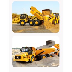 Camión articulado con volquete 1/16 11ch RC Huina