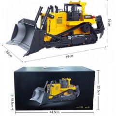 Excavadora Bulldozer 1/16 11ch